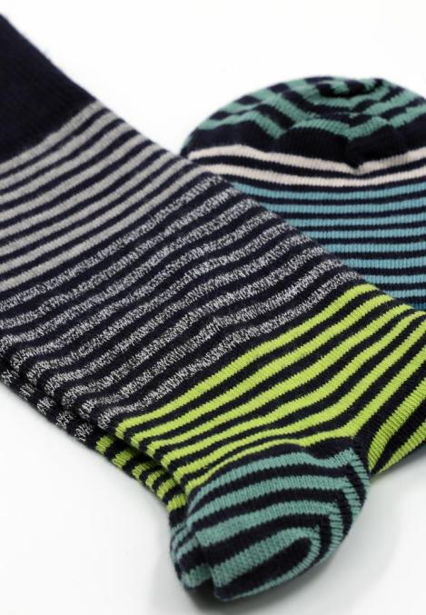 Șosete Bărbătești Organice Fără Cusătură,in dungi ,Engros